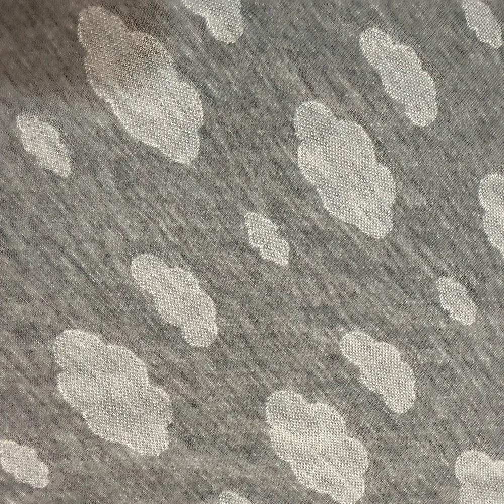 Blue Snail‎ bamboo rayon grey white cloud baby swaddle blanket